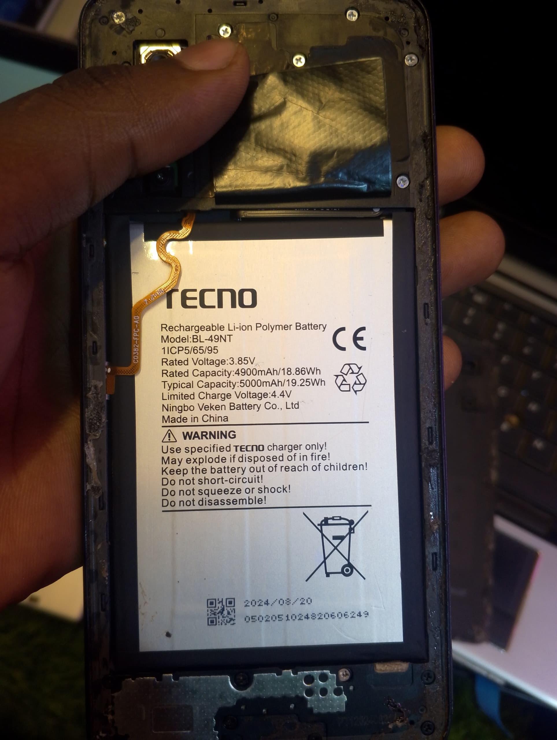 Tecno/iTel/Infinix original Imei Extract by Battery Pic [Monday TO Monday ]