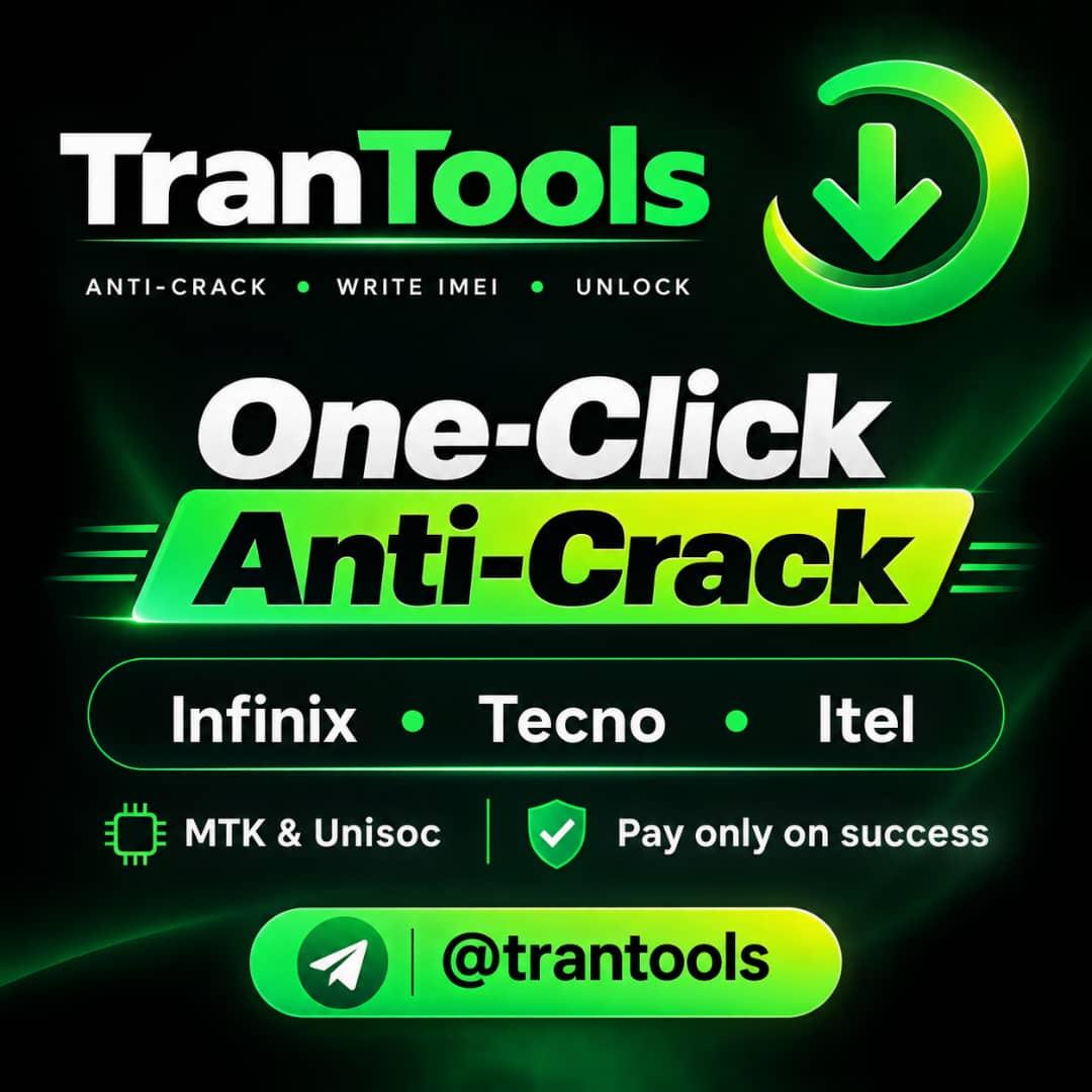 Anti-Crack Transtools ( Tecno/Infinix/iTel ) No Refund✅️